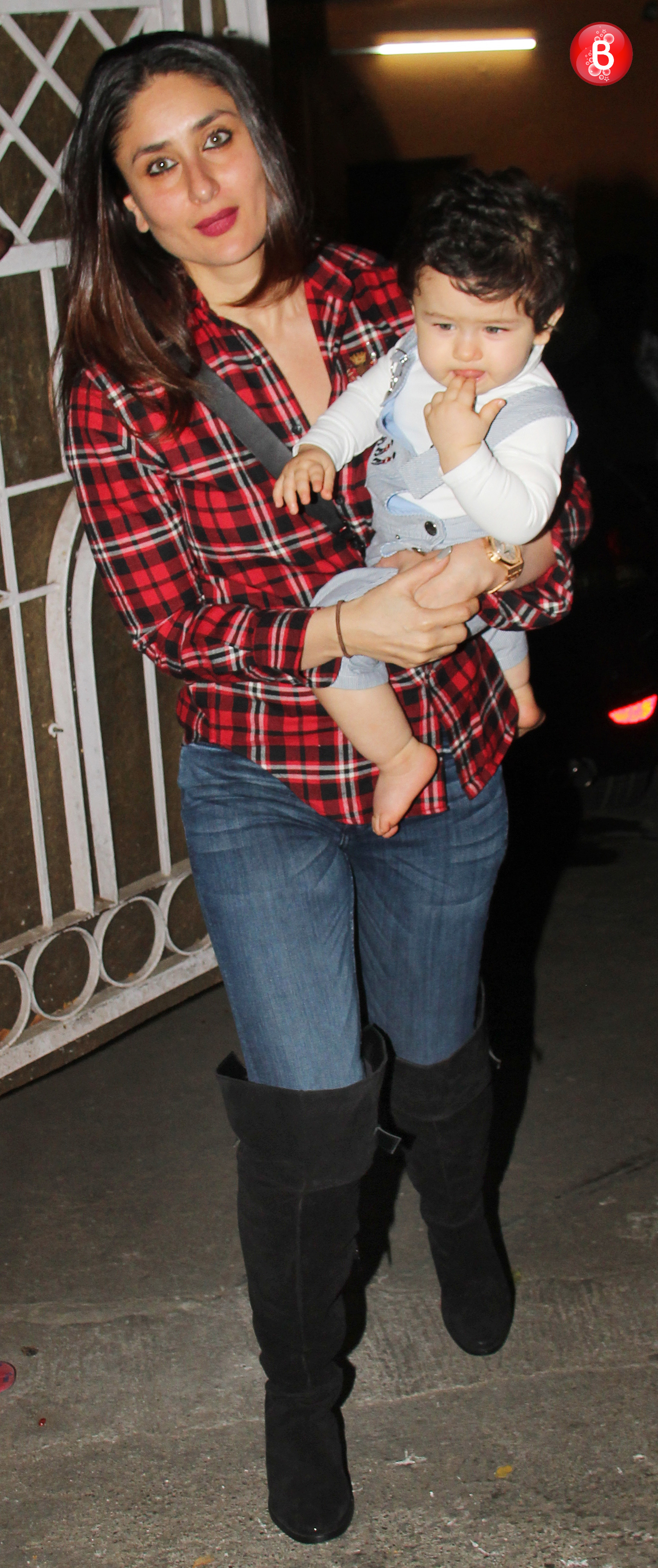 Taimur Ali Khan makes a stylisb splash