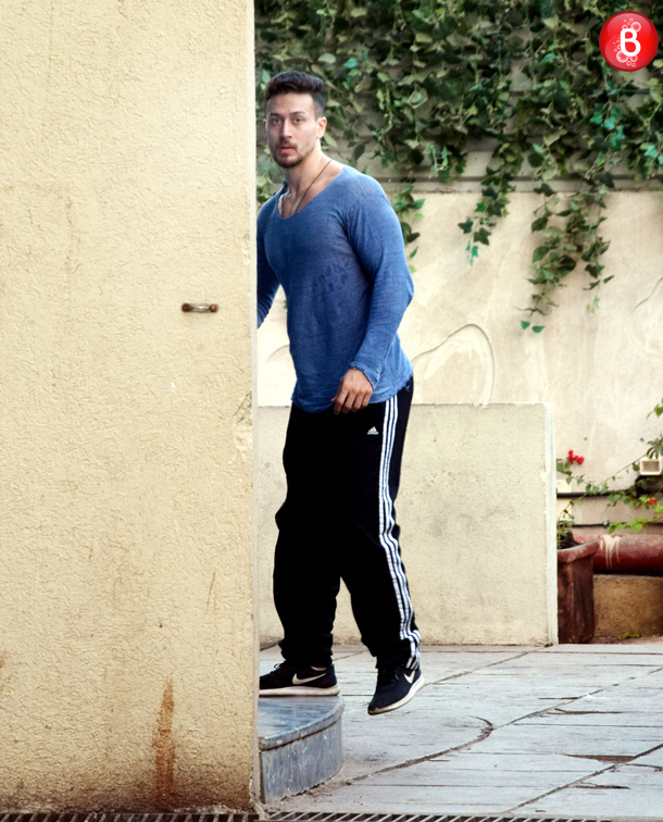 Tiger Shroff spotted with Disha Patani