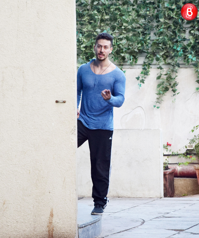 Tiger Shroff spotted with Disha Patani