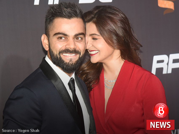 Virat Kohli and Anushka Sharma holding hands video