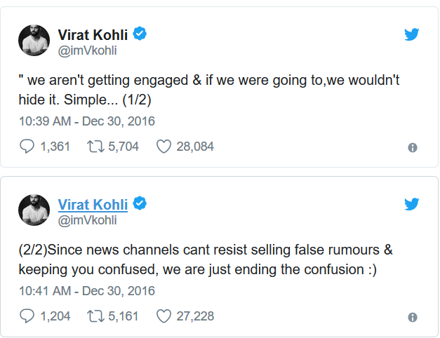 Anushka Sharma and Virat Kohli photos