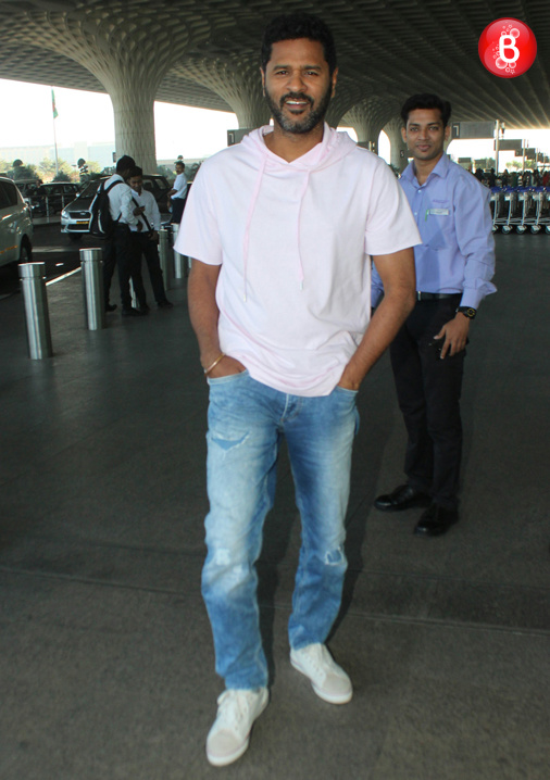 Actors at airport