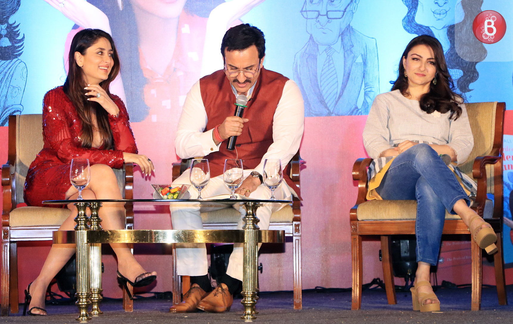 Kareena Kapoor Khan, Saif Ali Khan, Soha Ali Khan