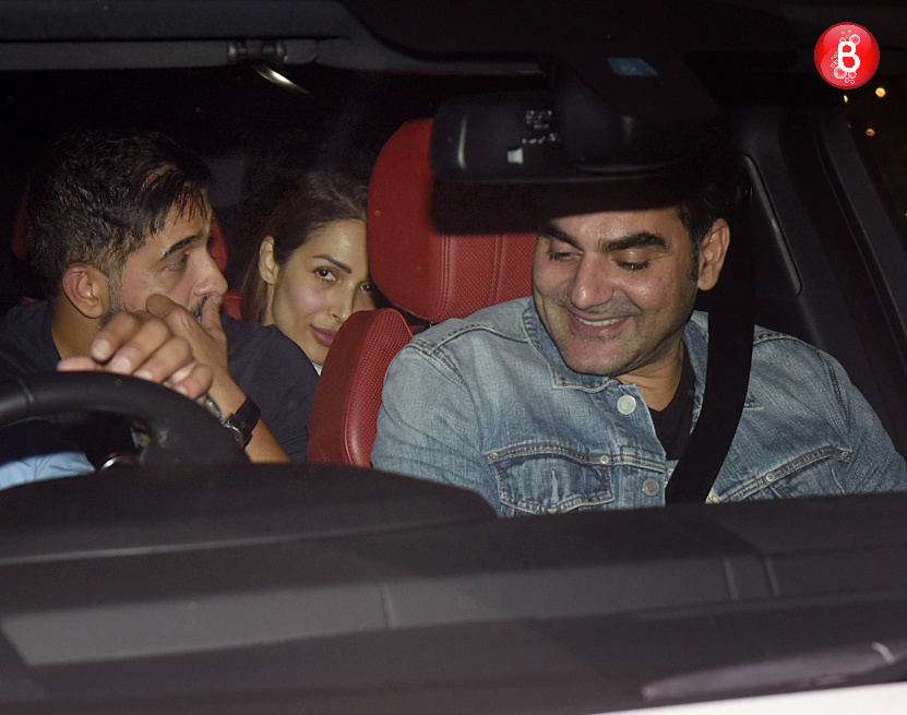 Malaika Arora, Arbaaz Khan together