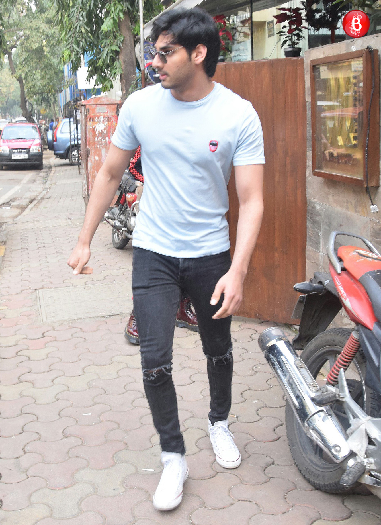 Ahan Shetty spotted