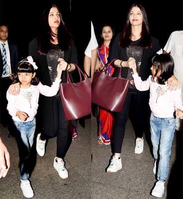 Aishwarya Rai and Aaradhya Bachchan photos