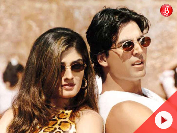 Akshay Kumar and Raveena Tandon