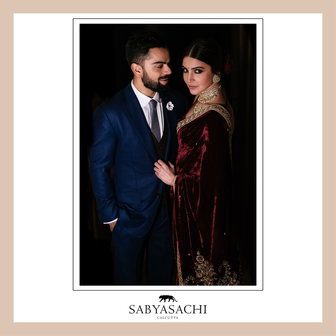 Anushka Sharma and Virat Kohli marriage pictures