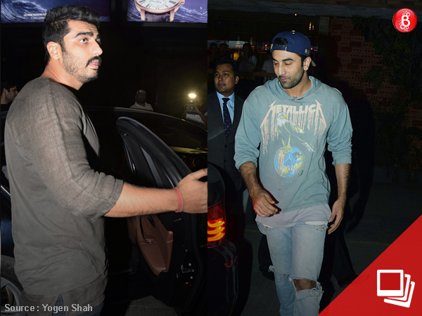 Arjun Kapoor and Ranbir Kapoor