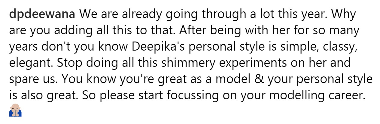Deepika Padukone stylist bashed by her fans
