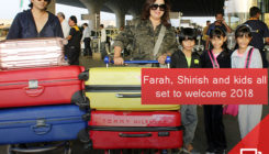 Farah, Shirish and kids off on a vacation to welcome 2018. VIEW PICS
