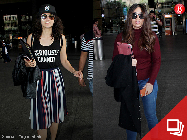 Taapsee Pannu and Bhumi Pednekar photos