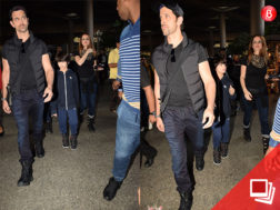 Hrithik, Sussanne and kids
