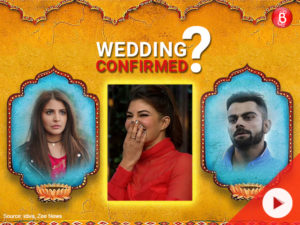 WATCH: Jacqueline just CONFIRMED Virat Kohli-Anushka Sharma's wedding!