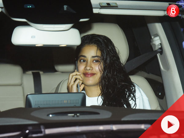 Janhvi Kapoor spotted
