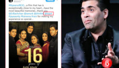 Oops! Karan Johar tags the wrong Kajol in his throwback tweet on #16YearsOfK3G