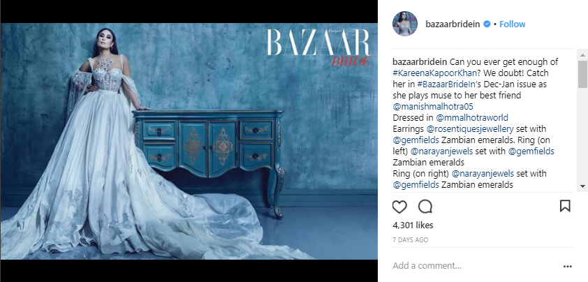 Kareena Kapoor Manish Malhotra dress