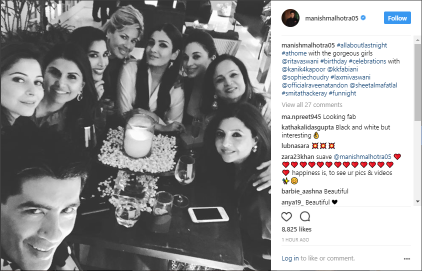 Manish Malhotra and others