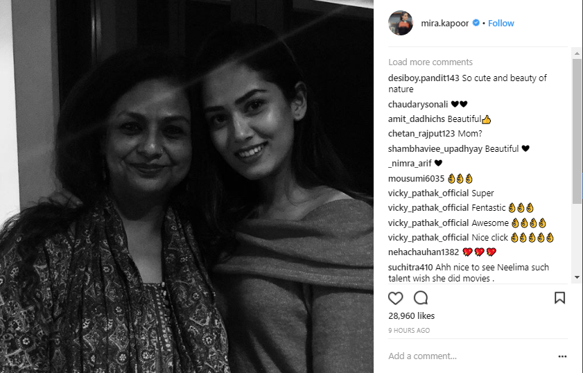 Mira Rajput and Neelima Azeem