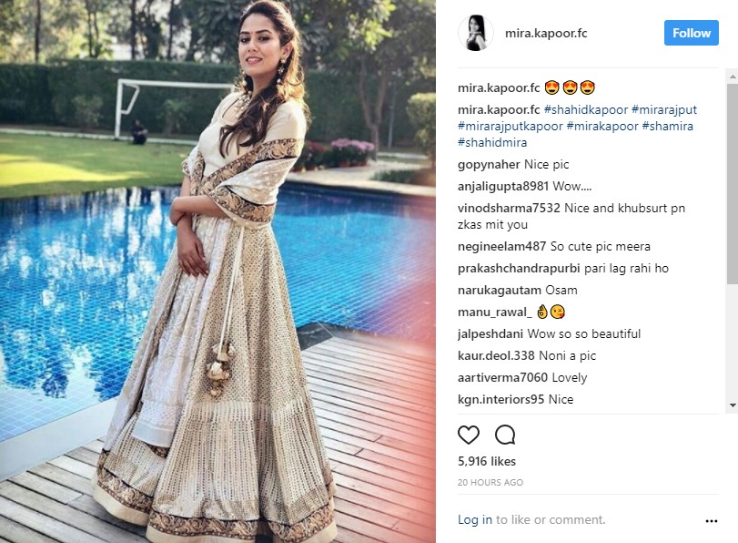 Shahid Kapoor, Mira Kapoor pictures