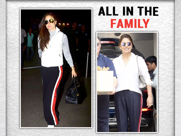 Neetu Kapoor and KAreena Kapoor