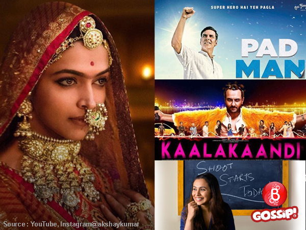 UNDECIDED 'Padmavati' release date leaves 'Kaalakaandi', 'Pad Man' and 'Hichki' in a FIX?