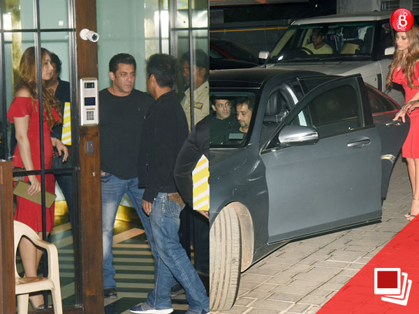 Salman Khan and Iulia Vantur