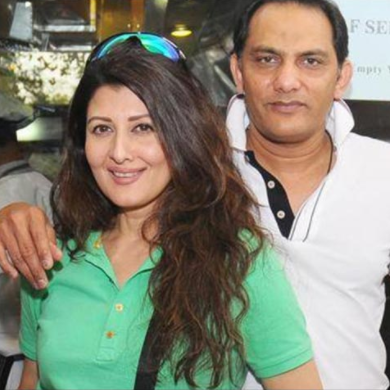 Sangeeta Bijlani and Mohammad Azharuddin