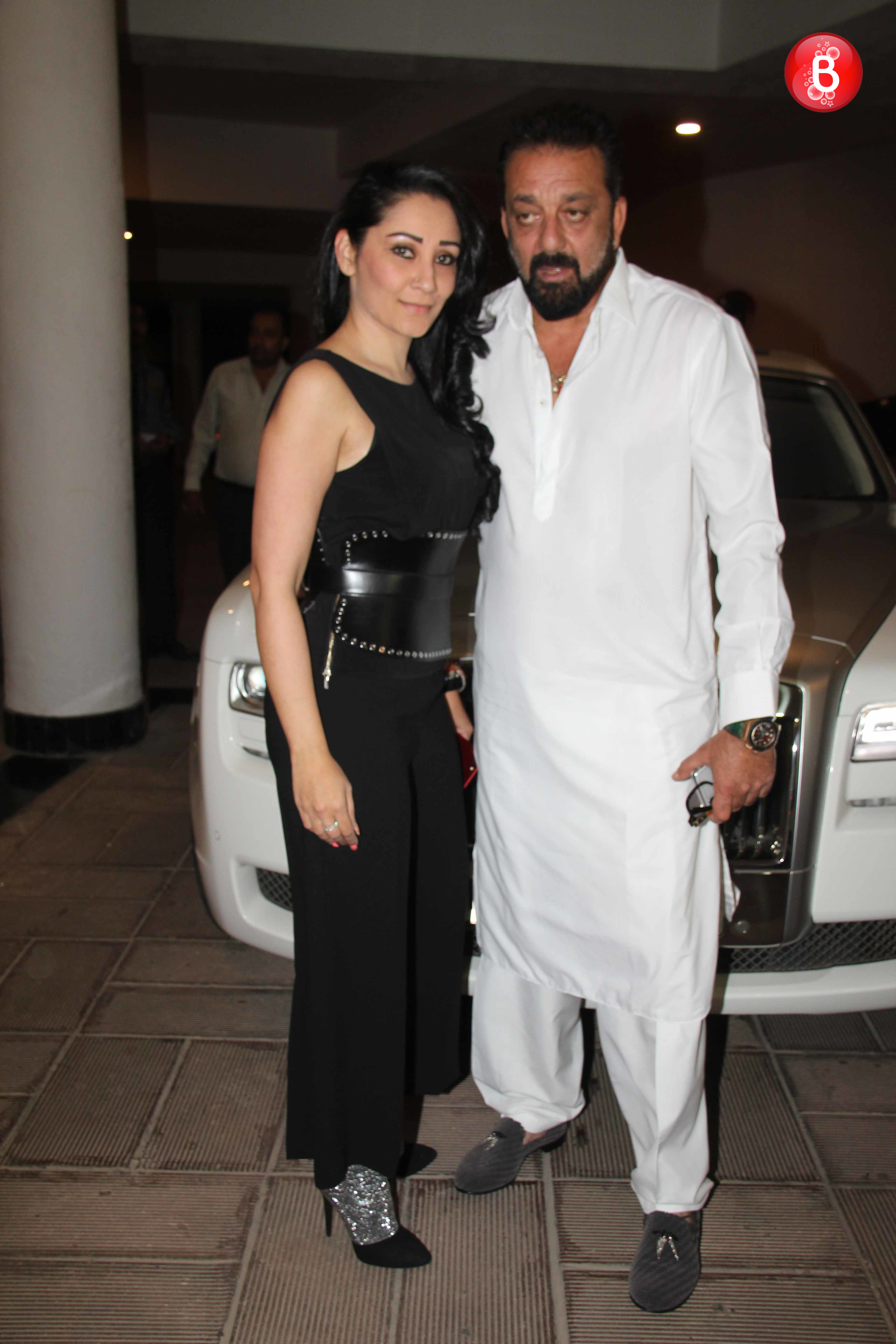Sanjay Dutt and Maanayata Dutt