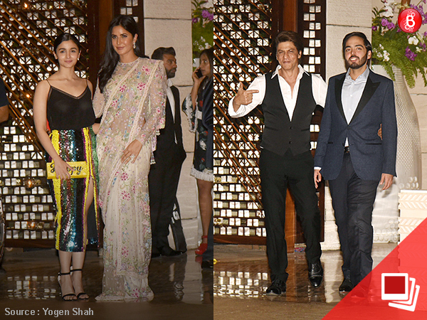 With SRK, Katrina, Alia and more in attendance, Ambanis throw a star-studded bash. VIEW PICS
