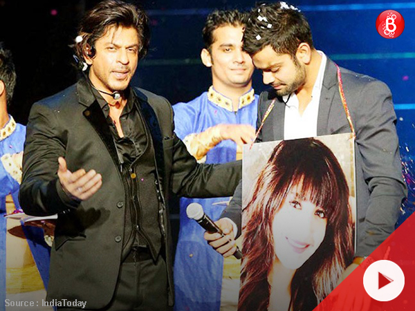 Throwback: When Virat Kohli chose Anushka Sharma as his bride in front of SRK