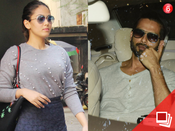 Shahid Kapoor and Mira Rajput