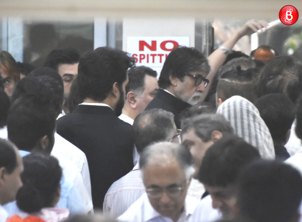 Funeral of Shashi Kapoor
