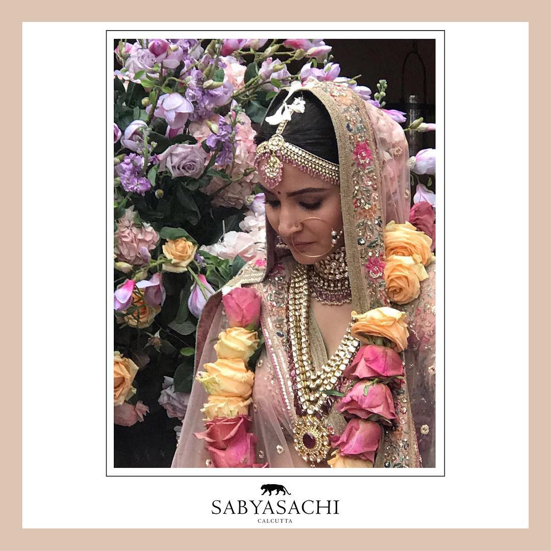 Anushka Sharma and Virat Kohli marriage pictures