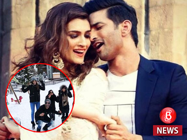Sushant Singh and Kriti Sanon