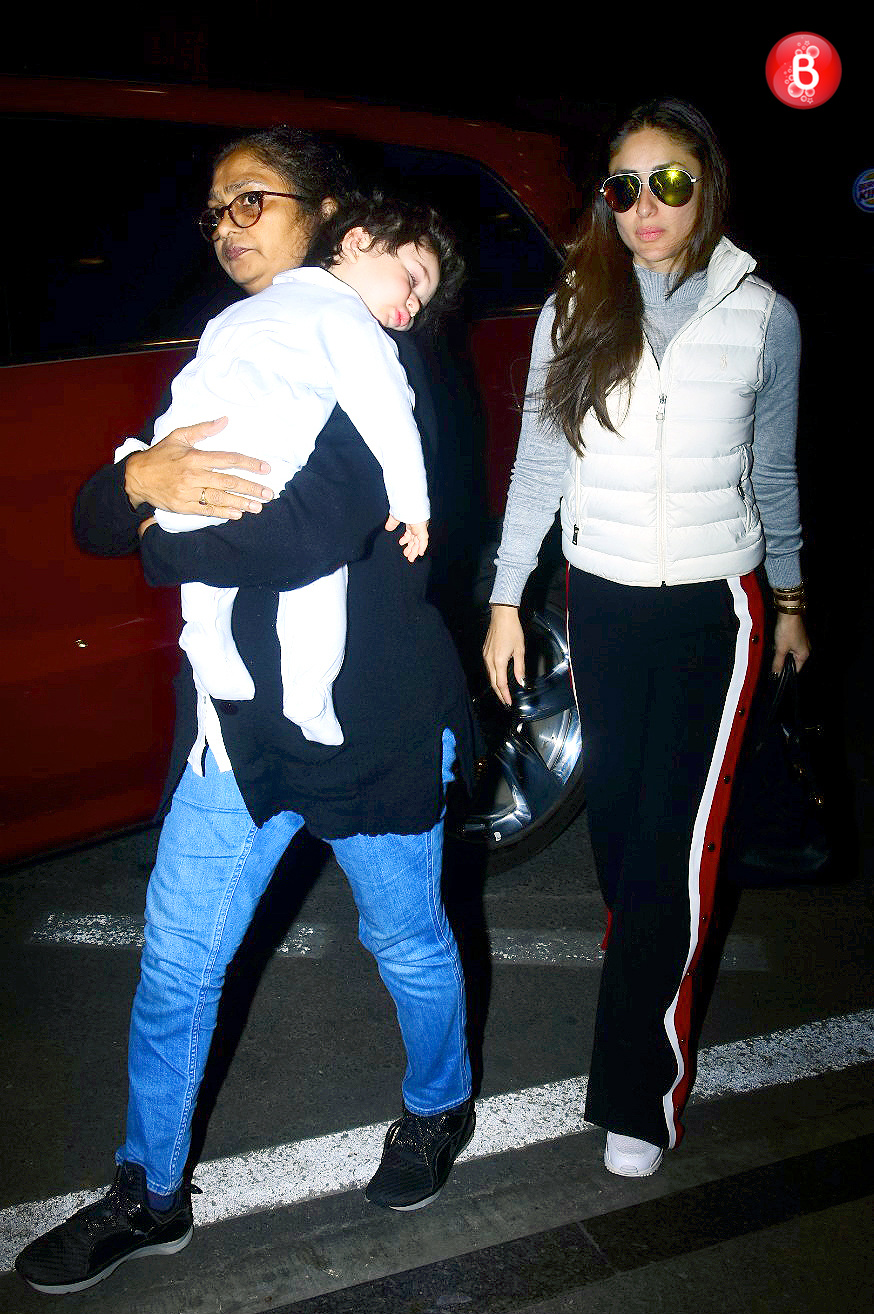 Taimur Ali Khan and Kareena Kapoor
