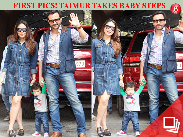 Taimur, Kareena and Saif