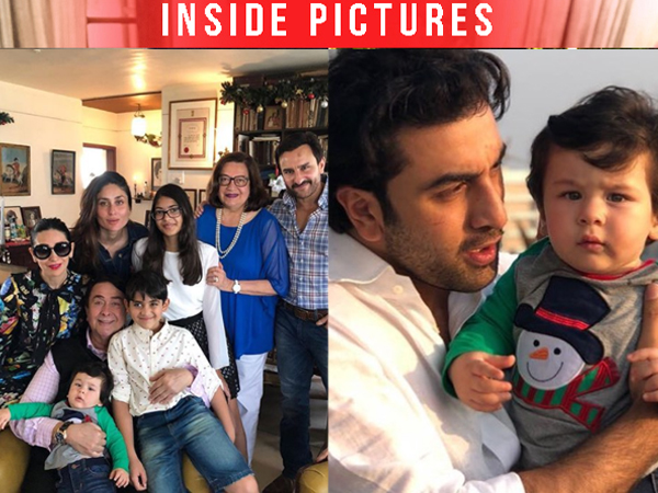 Taimur and Ranbir Kapoor