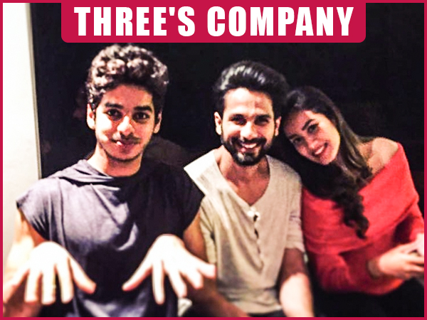 Shahid, Ishaan and Mira
