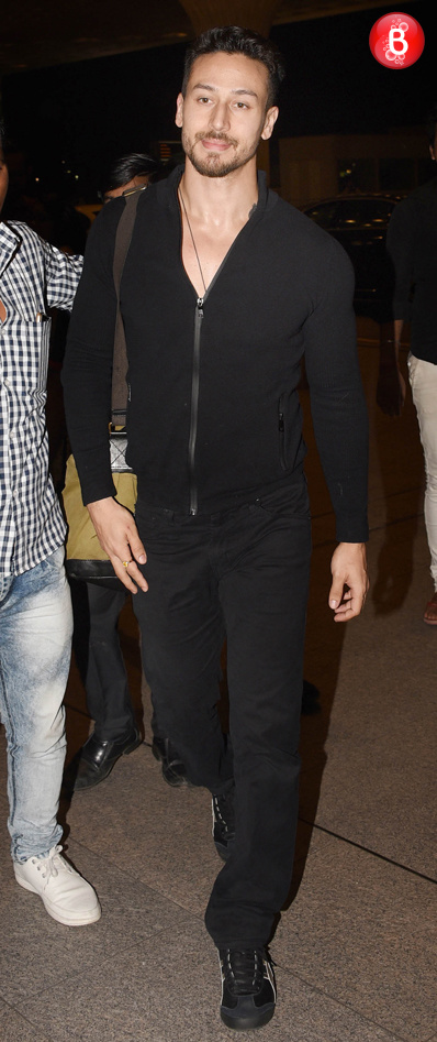 Tiger Shroff and Disha Patani spotted