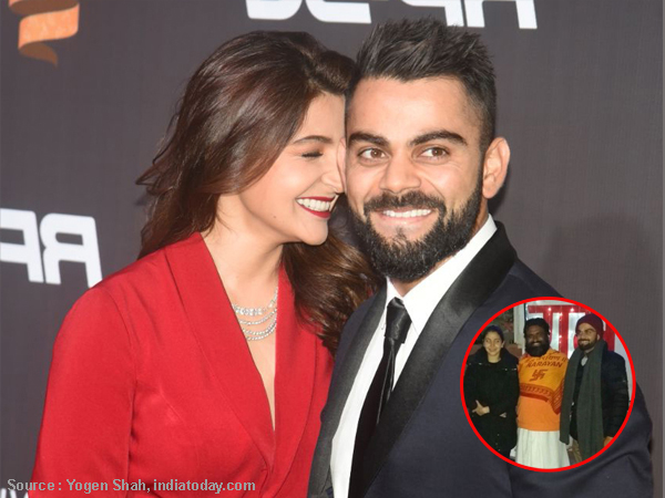 Virat Kohli and Anushka Sharma