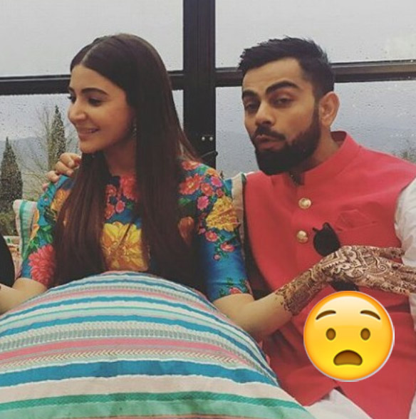 Virat Kohli's expressions