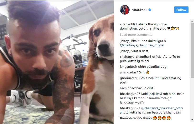 Virat Kohli and Anushka Sharma