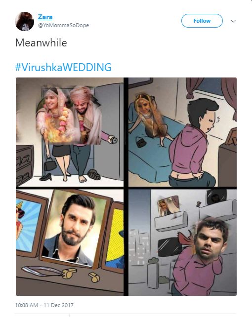 Virat Kohli Anushka Sharma wedding pictures