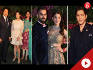 WATCH: From SRK to Aishwarya Rai, Virushka's Mumbai Reception was one starry night!
