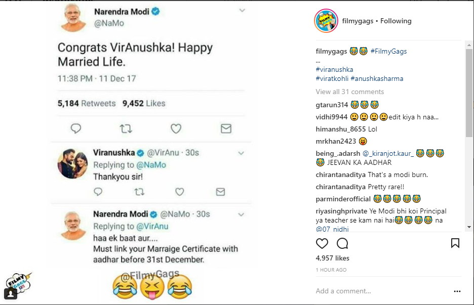 Virat Kohli Anushka Sharma wedding pictures