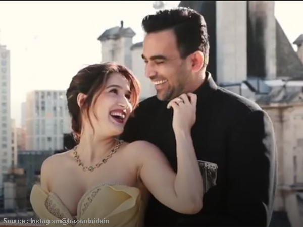 Sagarika Ghatge and Zaheer Khan's romantic photoshoot is what fairy tales are made of!