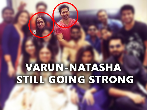 Varun with Natasha photo