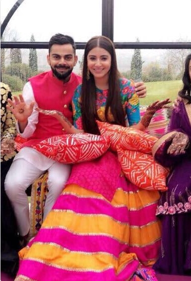 Virat Kohli Anushka Sharma wedding
