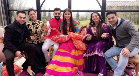 Virat Kohli Anushka Sharma wedding
